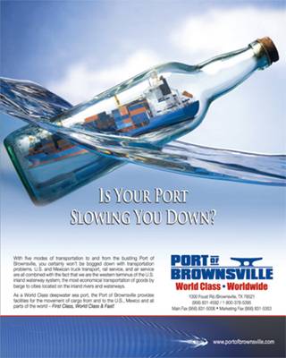 Port of Brownsville Print Ad